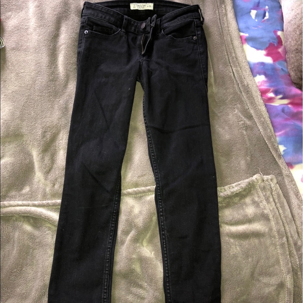 Abercrombie Black Skinny Jeans